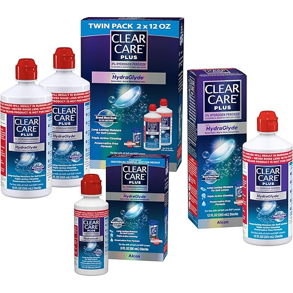 Amazon.com: Clear Care Bonus Pack (32 Ounce) : Health & Household